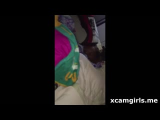 girlfriend is fucked while boyfriend is sleeping next to her